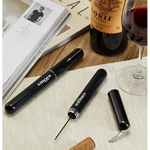 Wiones Pocket Wine Opener Air Pump Wine Bottle Opener With Build In Foil Cutter