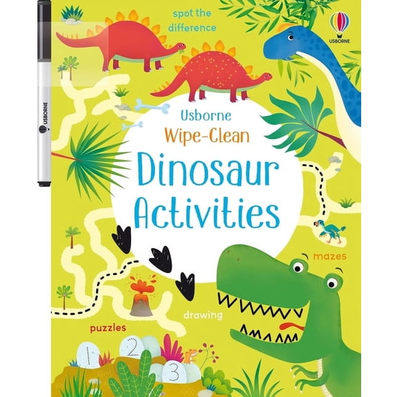 Wipe-Clean Activities Wipe-Clean Dinosaur Activities, Book 4, (Paperback)
