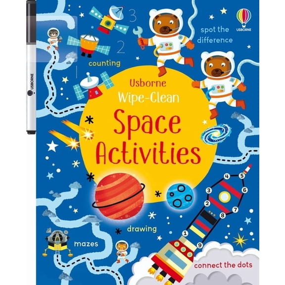 Wipe-Clean Activities Wipe-Clean Space Activities, Book 7, (Paperback)