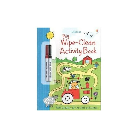 Pre-Owned Wipe-Clean Big Activity Book (Usborne Wipe-Clean Books) (Paperback) 0794533353 9780794533359