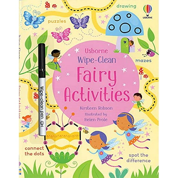 Pre-Owned Wipe-Clean Fairy Activities Paperback