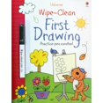 thumbnail image 1 of Pre-Owned Wipe-Clean First Drawing (Usborne Wipe-Clean Books) (Paperback) 0794528236 9780794528232, 1 of 1