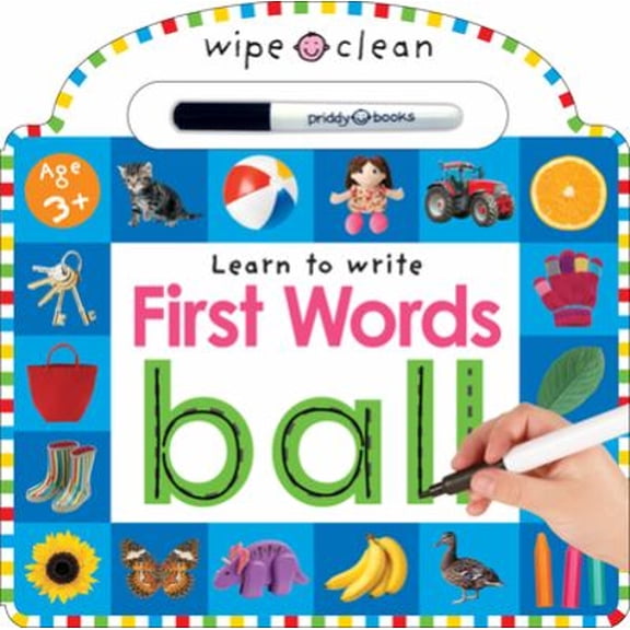 Pre-Owned Wipe Clean: First Words (Board Book) 9780312513931