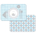 thumbnail image 1 of Wipe-Clean Hello Little One Reversible Decofoam Placemats, Learning Plate, Set of 2, Made in The USA, 1 of 1