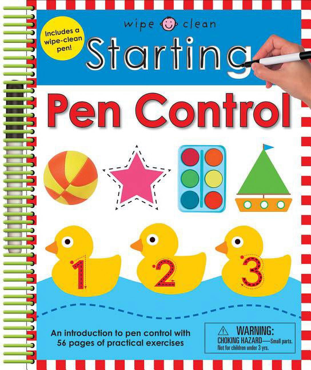 Wipe Clean Learning Books Wipe Clean Starting Pen Control Includes