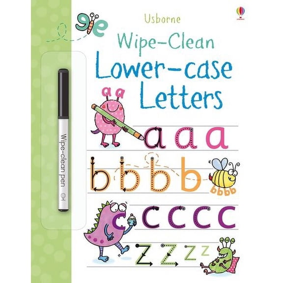 Wipe-Clean Lower-Case Letters (Paperback)