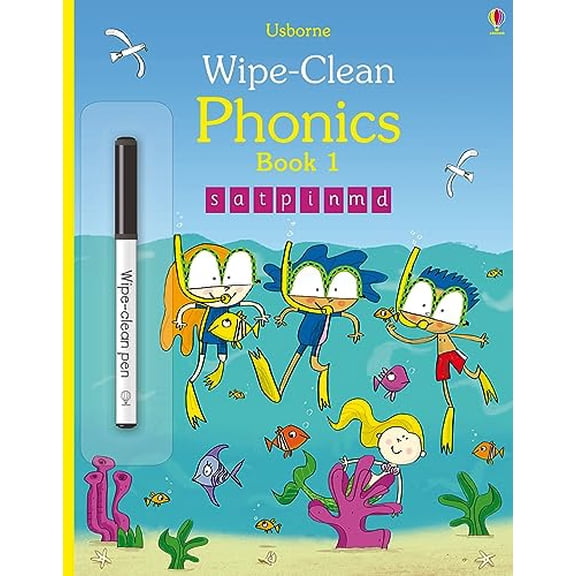 Wipe-Clean Phonics Book 1 (Wipe-Clean Books)