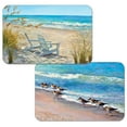 WipeClean Reversible Decofoam Place mats, Ocean View, Set of 2, Made