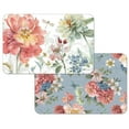 thumbnail image 1 of Wipe-Clean Reversible Decofoam Placemats, Spring Meadow, Set of 2, Made in The USA, 1 of 3