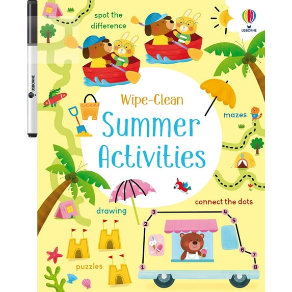 Wipe-Clean Activities Wipe-Clean Summer Activities, (Paperback)
