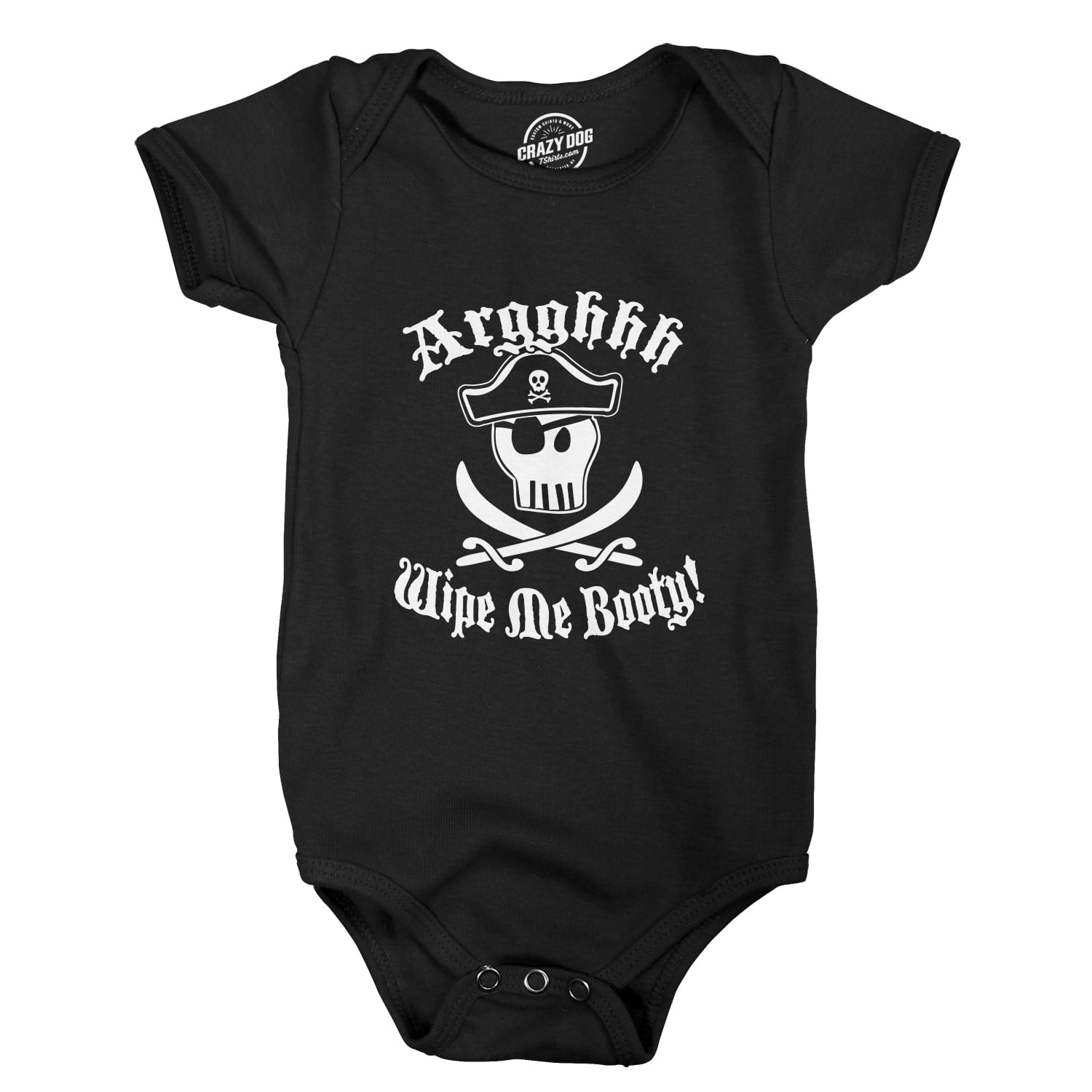 Skull Love Food Baby Bodysuit - Cute Organic Cotton Onesie For Infants
