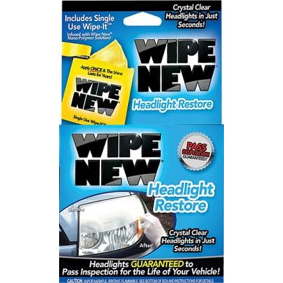 Wipe New Headlight Restore, PartNo 9416, by Emson, As Seen On Tv Prod, Asotv Aut