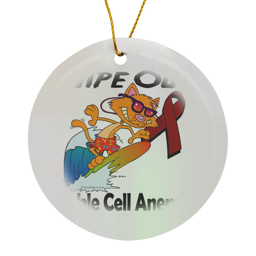 3drose, Wipe Out Sickle Cell Anemia Awareness Ribbon Cause Design ...