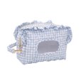 thumbnail image 1 of Wipe Pouch, Double‑Layer Quilted Small Hanging Portable Wipe Holder Wipes Bag Diaper Bag For Stroller, Home, Travel, 1 of 3