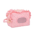thumbnail image 1 of Wipe Pouch, Double‑Layer Quilted Small Hanging Portable Wipe Holder Wipes Bag Diaper Bag For Stroller, Home, Travel, 1 of 3