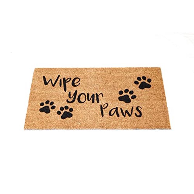 Wipe Your Paws Funny Doormat Doormat Entryway Rugs for