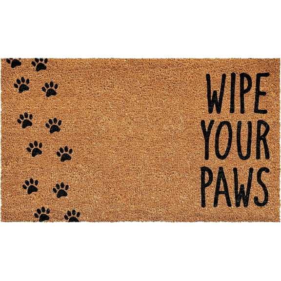 Wipe Your Paws Mats for Front Door Entry Front Porch Doormat Non-Slip Carpet Rugs Floor Mat Decorative for Home Bathroom Kitchen Indoor 16x24 Inch