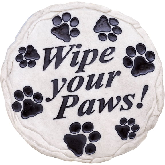 WIPE YOUR PAWS STEPPING STONE