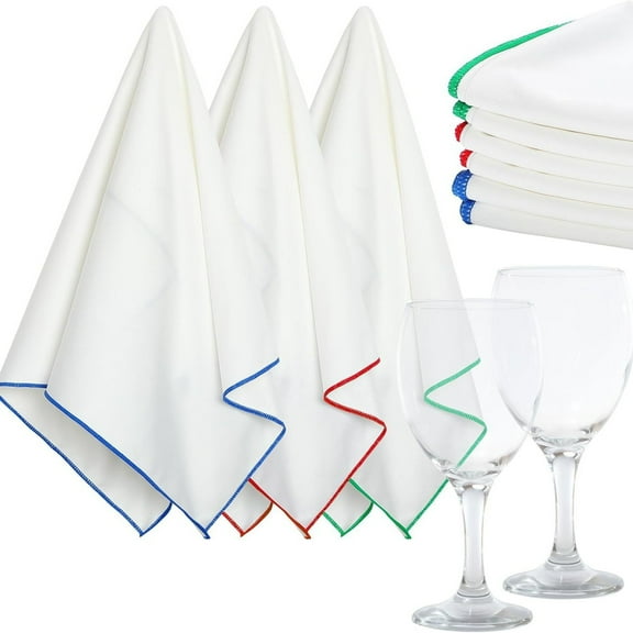 Wipe glass cleaning cloth without leaving any traces. Make cup cloth mouth cloth wipe cup cloth-Red