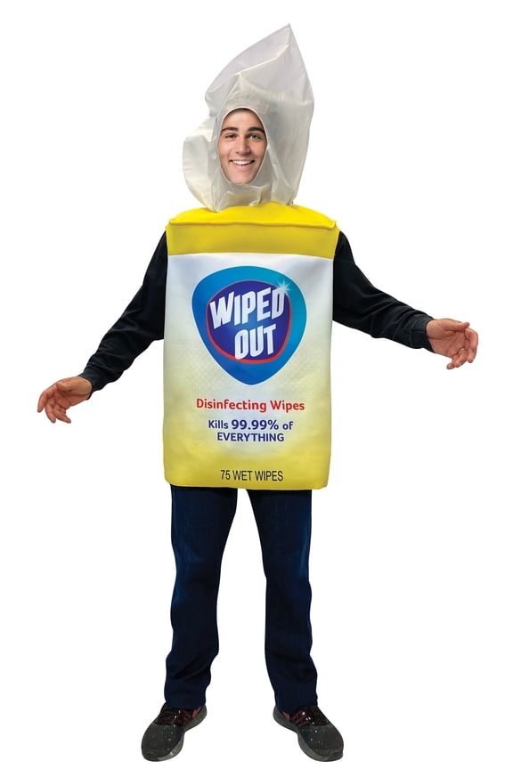 Wiped Out! Funny Adult Halloween Costume