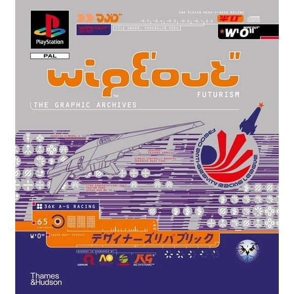 Wipeout Futurism: The Graphic Archives, (Hardcover)