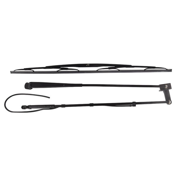 Wiper Arm and Blade for Heavy Equipment - 2 Piece Set with Easy Installation-Wiper Arm and Blade