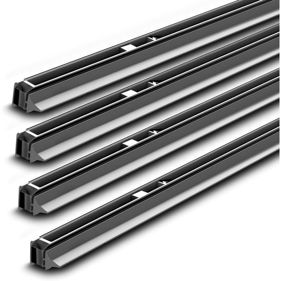 Wiper Blade Refill, 24''+19'' Windshield Wiper Refills 10 mm Fit for QX80 2014-2022, Fit for Armada 2017-2023 Rubber Refills 4 Pcs