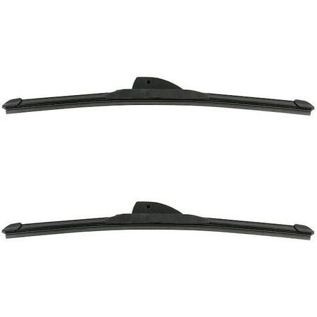 Wiper Blade Set 2 Piece - Compatible with 1970 - 1982 Chevy Corvette 1971 1972 1973 1974 1975 1976 1977 1978 1979 1980 1981