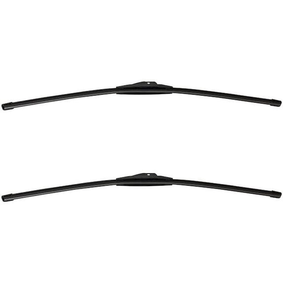 Wiper Blade Set 2 Piece - Compatible with 2008 - 2009 Mercedes-Benz E63 AMG