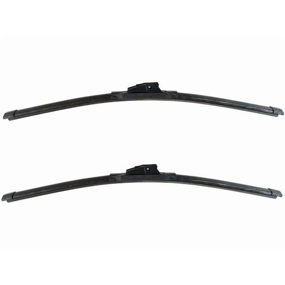 Wiper Blade Set 2 Piece - Compatible with 2009 - 2018 Ford F-350 Super Duty 2010 2011 2012 2013 2014 2015 2016 2017
