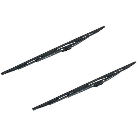 Wiper Blade Set 2 Piece Set - Compatible with 1994 - 1996, 2000 - 2013 Chevy Impala 1995 2001 2002 2003 2004 2005 2006 2007 2008 2009 2010 2011 2012
