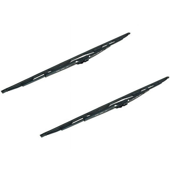 Wiper Blade Set 2 Piece Set - Compatible with 1999 - 2007 Saab 9-5 2000 2001 2002 2003 2004 2005 2006