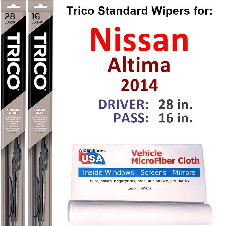 2014 Nissan Altima Wiper Blades Set of 2