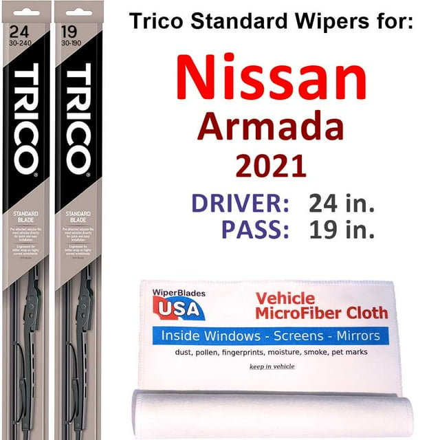 2021 Nissan Armada Wiper Blades (Set of 2)