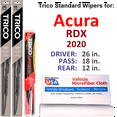 thumbnail image 1 of Wiper Blades USA Trico 30 Series All Season Steel Wiper Blade - 26"/16" 3 Pieces, 1 of 3