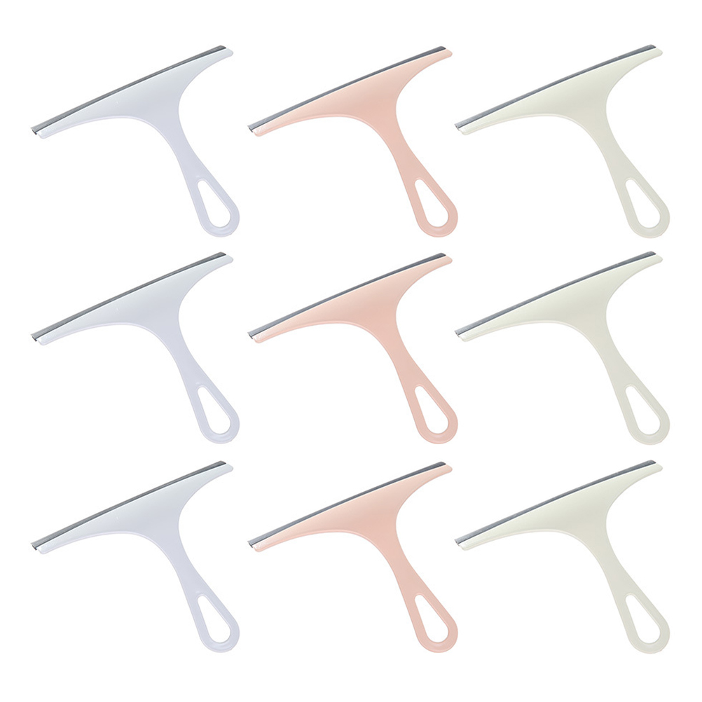 Wiper Cleaning Squeegee Glass Cleaner Ice Scraper Window Double-sided Silicone Car