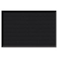 thumbnail image 1 of Wiper-Scraper Indoor Floor Mat, 3 in. x 5 in., Charcoal Black, 1 of 1
