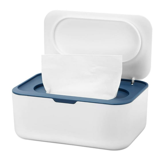 Wipes Dispenser Baby Wipe Holder with Lids, Keeps Wipes Fresh, Refillable Wipes Container with Sealing Design, Bathroom Tissues Wipes Case Box