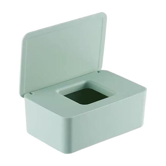 Wipes Dispenser Reusable Wipe Holder Box Flushable Wipes Case Bathroom Wipe