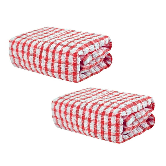 Category Wipes 2 - 2-Pack Cleaning Cloths for Dishes Fast-Drying Microfiber Dish Towels and Rags Absorbent Kitchen Cloths
