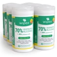 thumbnail image 1 of Wipex 70% Isopropyl Alcohol Wipes for Electronics, Lint-Free, 80ct 6-Pack, 1 of 10
