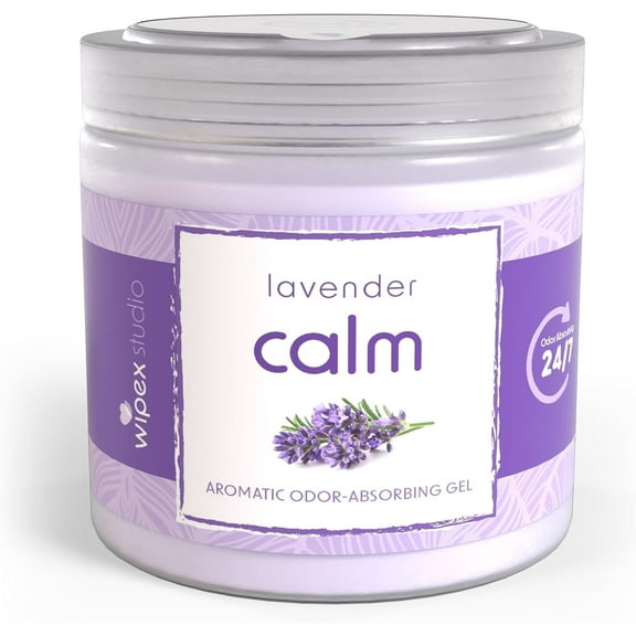 Wipex Odor Absorbing Gel Jar - Lavender