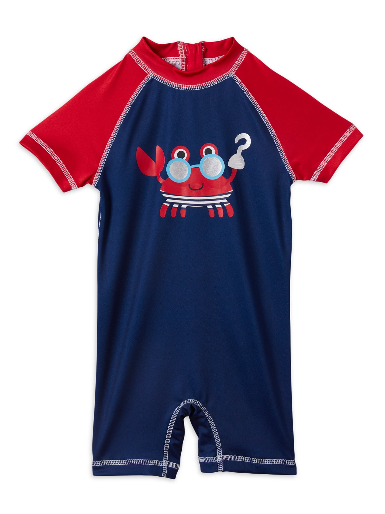 Wippette Baby Boy Crab 1Pc Rashguard Sizes 9M 18M Walmart