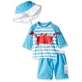 thumbnail image 1 of Wippette Boys' Toddler INF Pelican 2PC Rashguard Set, Octopus Red, 2T, 1 of 1