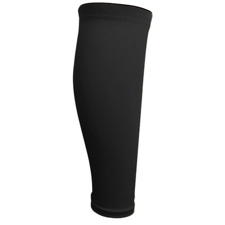 Wipya Calf Compression Sleeve for Athletic Support and Muscle Recovery Shin Splint Relief During Exercise L Size Black
