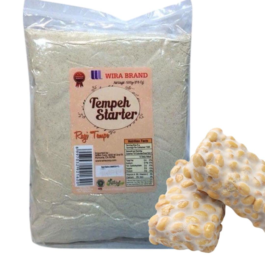 Wira Brand Tempeh Starter / Inokulum / Tempeh Yeast / Ragi Tempeh
