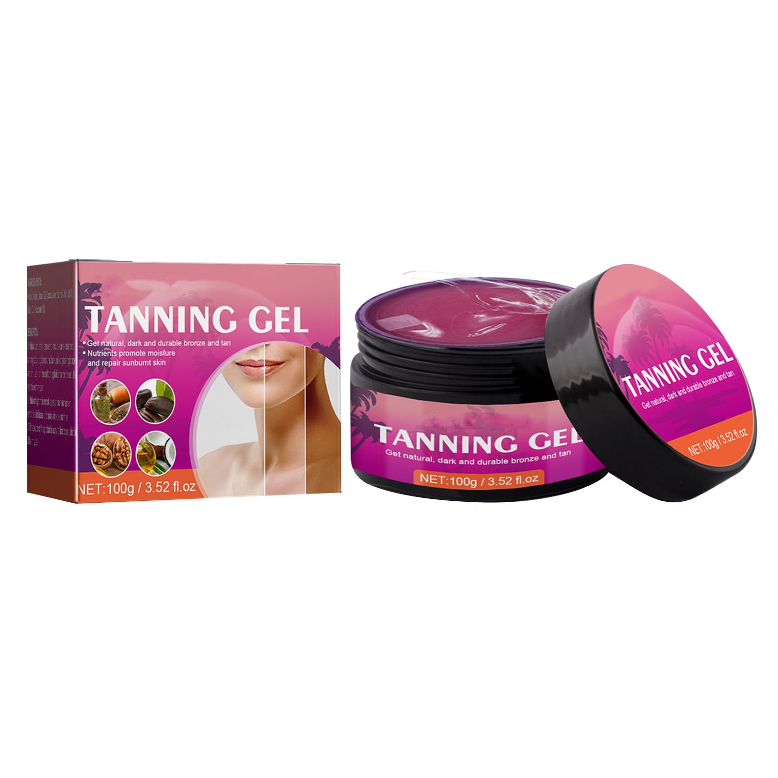 Wiradney Tanning Lotion Help Black Gel Summer Beach Help Black Help Sun