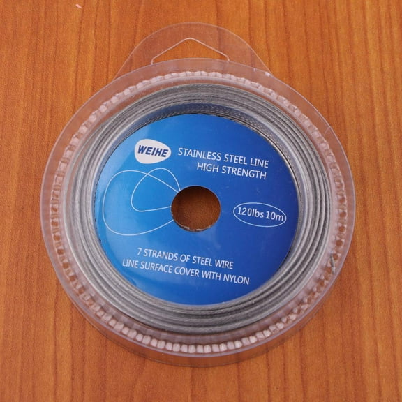 Wire 10m Braided Leader Wire 120LBS
