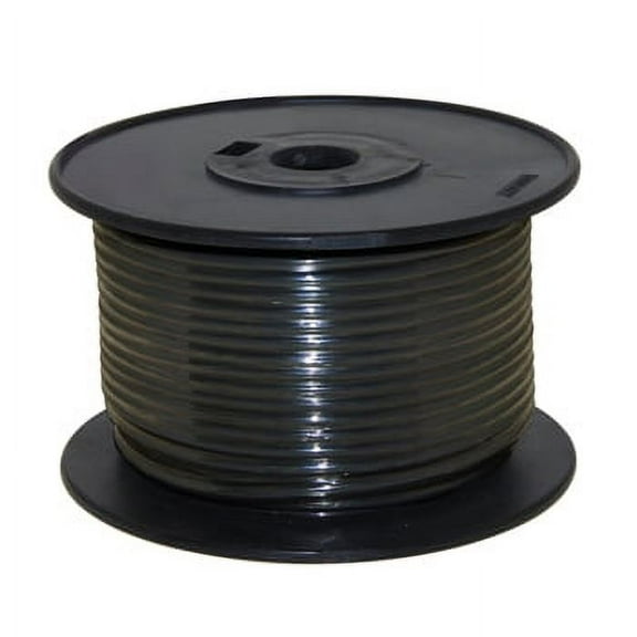 Wire 16 AWG Black 100ft Roll UL Fine Strand Tinned Copper Pro # 16BK Cross Ref #: