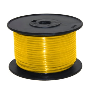 Wire 16 AWG Yellow 100ft Roll UL Fine Strand Tinned Copper Pro # 16YL Cross Ref #: